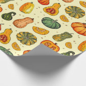 Cadeau Papier citrouille (Coin)