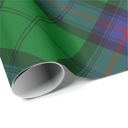 Cadeau Papier Clan Armstrong Tartan (Coin rond)
