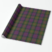 Cadeau Papier Clan Carnegie Tartan (Déroulé)