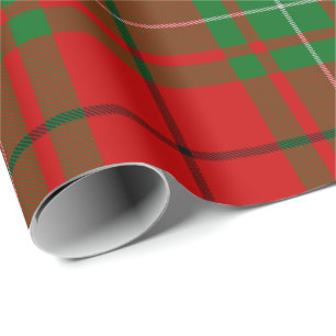 Cadeau Papier Clan MacAulay Tartan