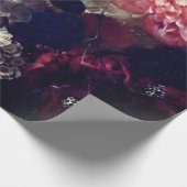 Cadeau Papier d'affiche floral des beaux-arts 60lb (Coin)