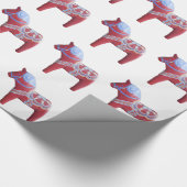 Cadeau Papier Dala Horse Wrapper (Coin)
