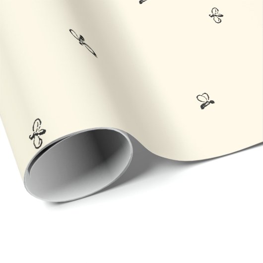 Cadeau Papier d'apiculture miel (Coin rond)