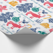 Cadeau Papier d'art populaire moderne scandinave de Noël (Coin)