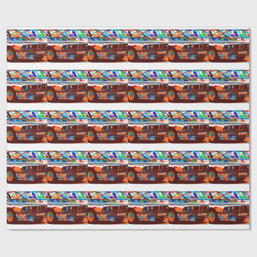 Cadeau Papier de BMW E30 Wraping (Plat)