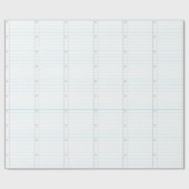 Cadeau Papier de carnet (Plat)