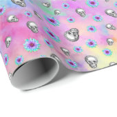 CADEAU PAPIER DE CUIVRE GOTHIQUE EN COURSE (Coin rond)