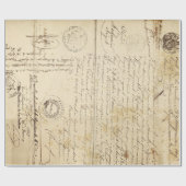 Cadeau Papier de Decoupage de meubles de document de (Plat)