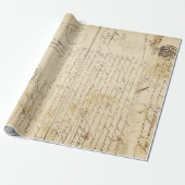 Cadeau Papier de Decoupage de meubles de document de (Déroulé)