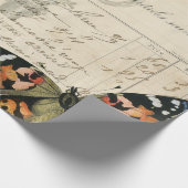 Cadeau Papier de Decoupage d'éphémères de papillon (Coin)