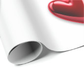 Cadeau Papier de déformation cardiaque (Coin rond)