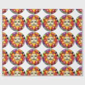 Cadeau Papier de déformation maya (Plat)