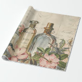 Cadeau Papier de fond de découpage de parfum victorien vi (Déroulé)