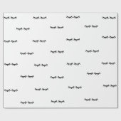 Cadeau Papier de gravure à ruban (Plat)