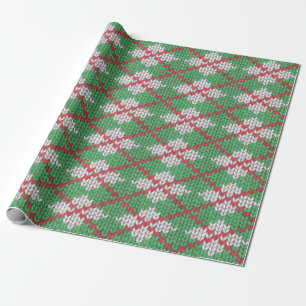 Cadeau Papier de JACQUARD KNIT XMAS
