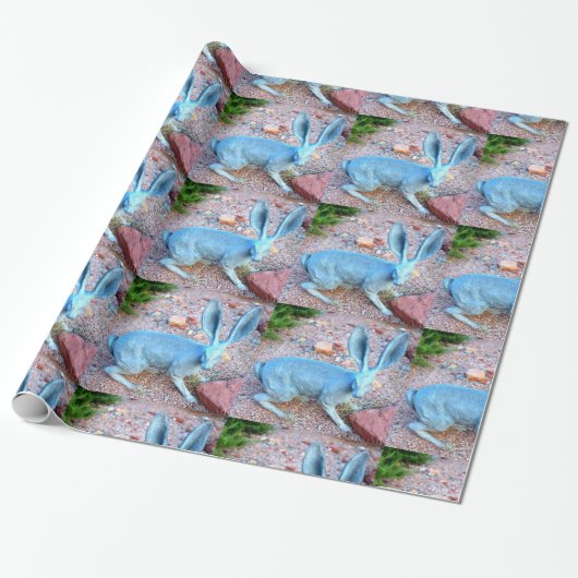 Cadeau Papier de lapin de chance (Déroulé)