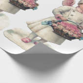 Cadeau PAPIER DE LAVAGE DES ANGELS ROSE vintages (Coin)