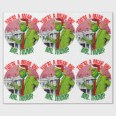 CADEAU PAPIER DE LAVAGE DONALD TRUMP (Plat)