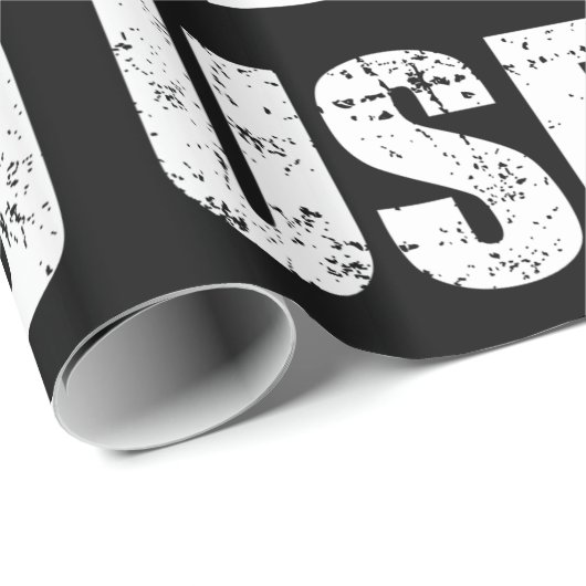 CADEAU PAPIER DE LAVAGE UTILISÉ (Coin rond)