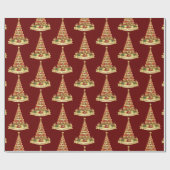 Cadeau Papier de Noël Arbre de Noël (Plat)