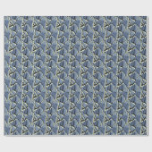 Cadeau Papier de Noël de l'ours polaire (Plat)