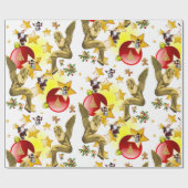 Cadeau Papier de Noël Père Noël Angels (Plat)