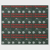 Cadeau Papier de Noël Rover Defender, Papier cadeau, VUS (Plat)