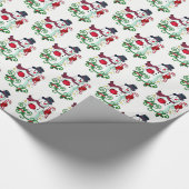 Cadeau Papier de Noël - Snowman de vacances (Coin)