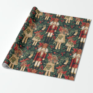 Cadeau Papier de Noël traditionnel/classique
