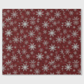 Cadeau Papier de Noël traditionnel/classique (Plat)