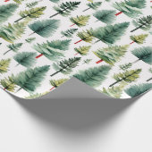 Cadeau Papier de Noël traditionnel/classique (Coin)
