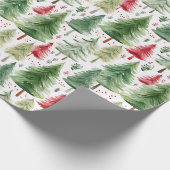 Cadeau Papier de Noël traditionnel/classique (Coin)