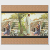 Cadeau Papier de papier de papier d'enveloppement Jésus-C (Plat)