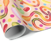 Cadeau Papier de poche à bonbons (Coin rond)