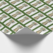 Cadeau Papier de recouvrement d'Angel Celtique Irlandais  (Coin)