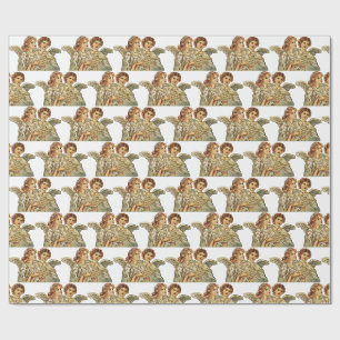 Cadeau Papier de recouvrement d'anges