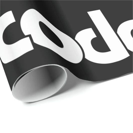 Cadeau Papier de recouvrement de codeur (Coin rond)
