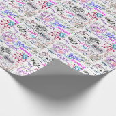 Cadeau Papier de recouvrement de collages Friends (Coin)