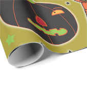 Cadeau Papier de recouvrement de Facebook Halloween (Coin rond)