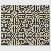 Cadeau Papier de recouvrement de fretwork (Plat)