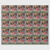 Cadeau Papier de recouvrement de la nativité (Plat)