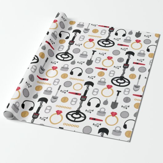 Cadeau Papier de recouvrement de métal (Déroulé)