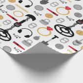 Cadeau Papier de recouvrement de métal (Coin)