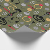 Cadeau Papier de recouvrement de métal (Coin)