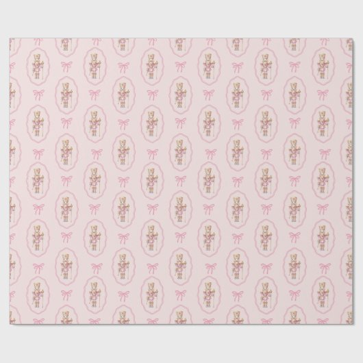 Cadeau Papier de recouvrement de noisette rose (Plat)