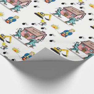 Cadeau Papier de recouvrement Déplacement
