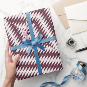 Cadeau Papier de recouvrement d'illusion géométrique opti