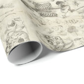 Cadeau Papier de recouvrement d'illustrations Médicales V (Coin rond)