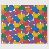 Cadeau Papier de recouvrement du coeur (Plat)