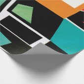 Cadeau Papier de recouvrement géométrique (Coin)